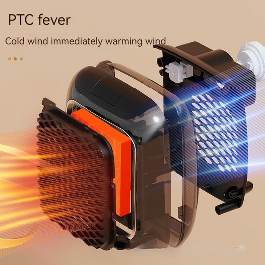 Mini Fan Heater – Wall-Mounted Dormitory Heating Solution