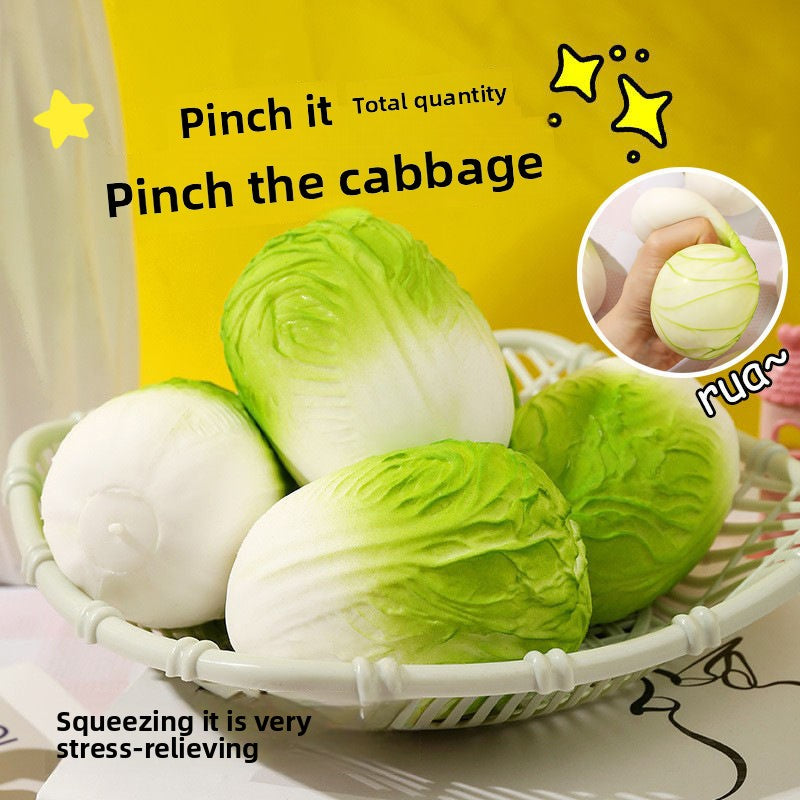 Cabbage Decompression Squeeze Toy
