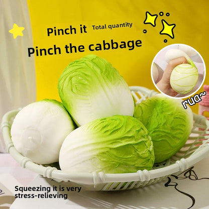 Cabbage Decompression Squeeze Toy