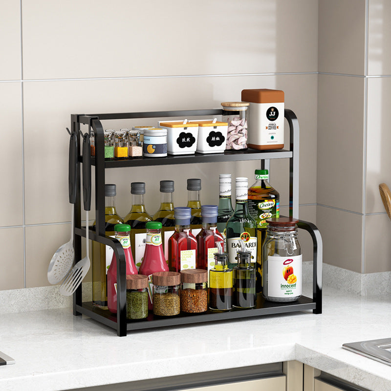 cabinet two-layer rack