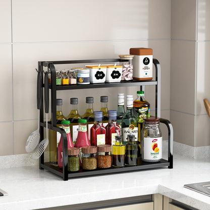 cabinet two-layer rack