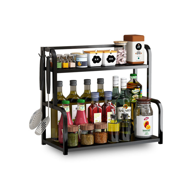 cabinet two-layer rack