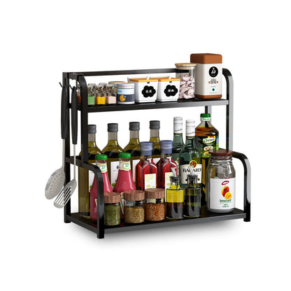 cabinet two-layer rack