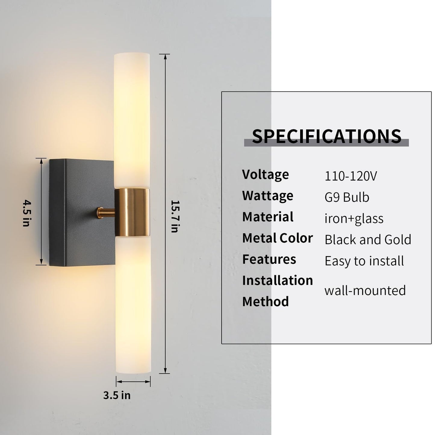 Cabinet wall LED light