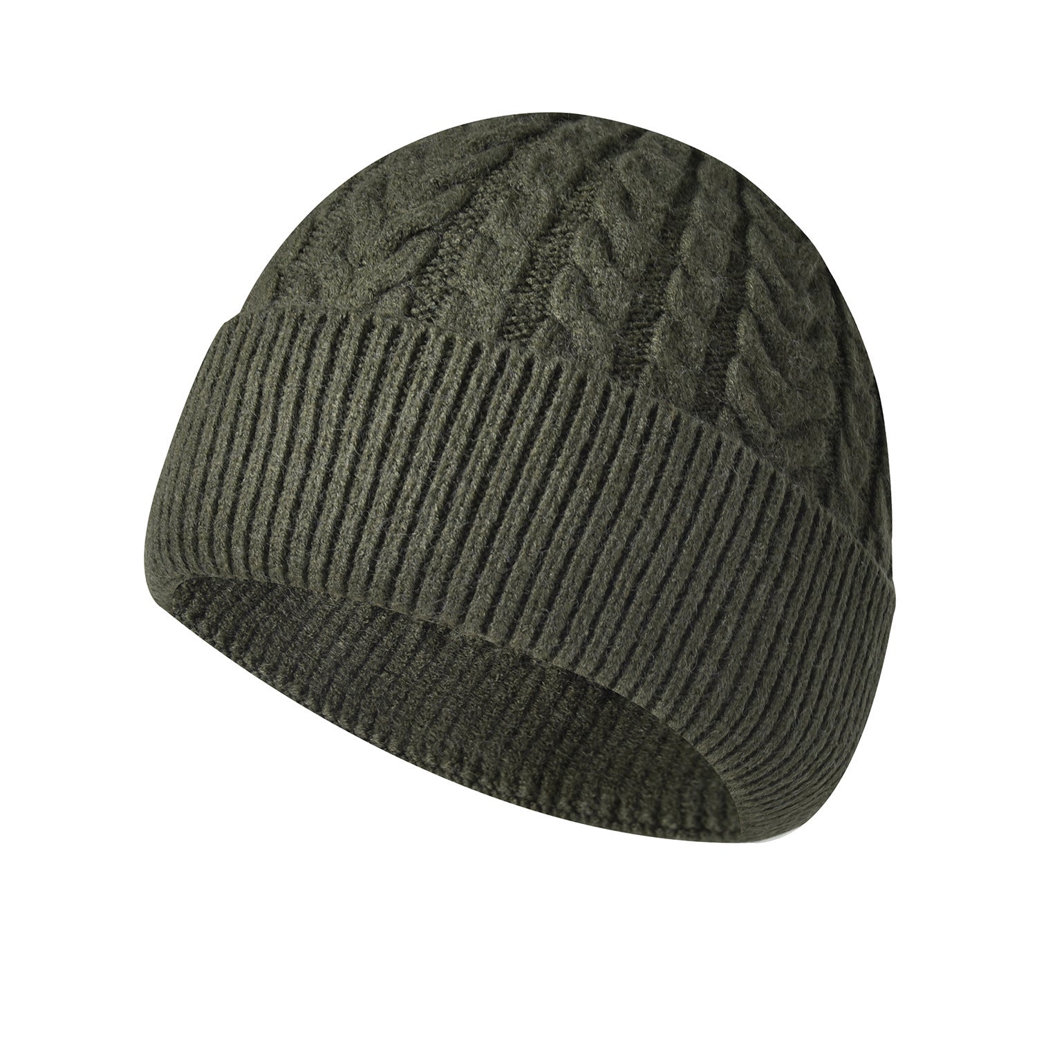 Cable Knit Warm Beanie Hat