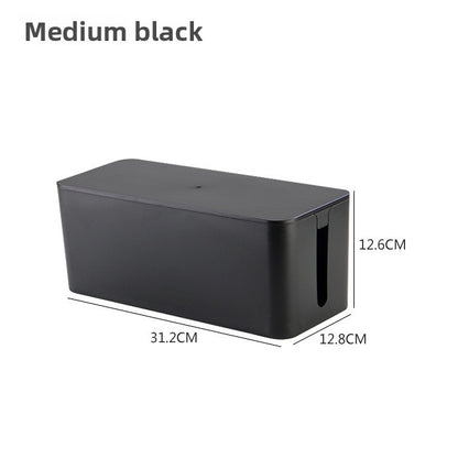 Cable Management Box Power Cord Organizer