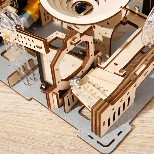 Mechanical Track 3D Jigsaw Puzzle for Creative Building