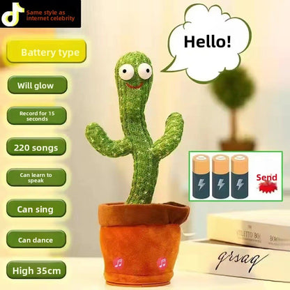 Cactus can speak, toy, dance, sing, record, twist, cactus toy