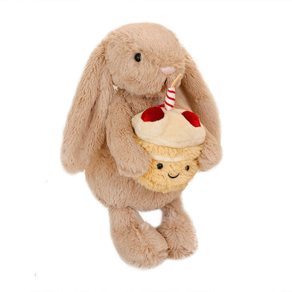 Cake Theme Plush Rabbit Doll