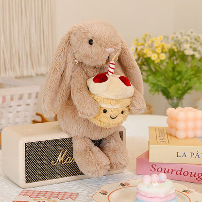 Cake Theme Plush Rabbit Doll