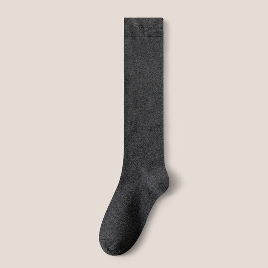 Calf Socks for Women Pure Cotton Knee-Length Pressure Slimming