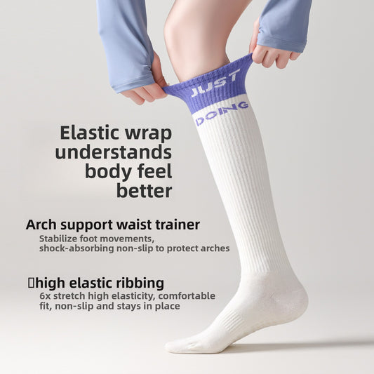 Calf Yoga Cotton Socks