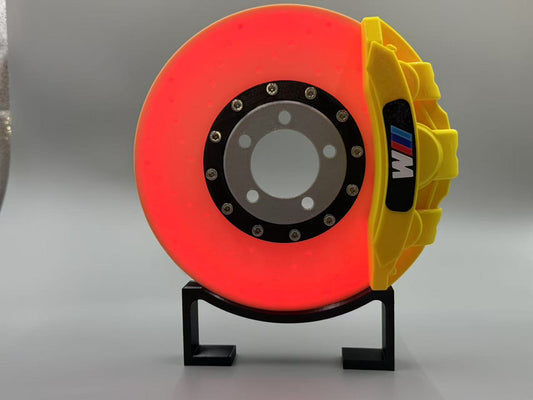 Caliper illuminated brake disc tabletop ambient light