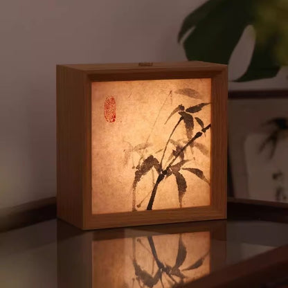 Calligraphy night light