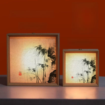 Calligraphy night light
