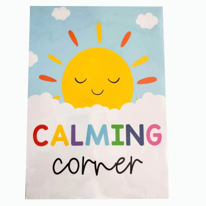 Calm Corner Wall Art Posters for Classroom Decoration