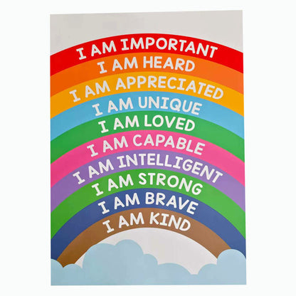 Calm Corner Wall Art Posters for Classroom Decoration