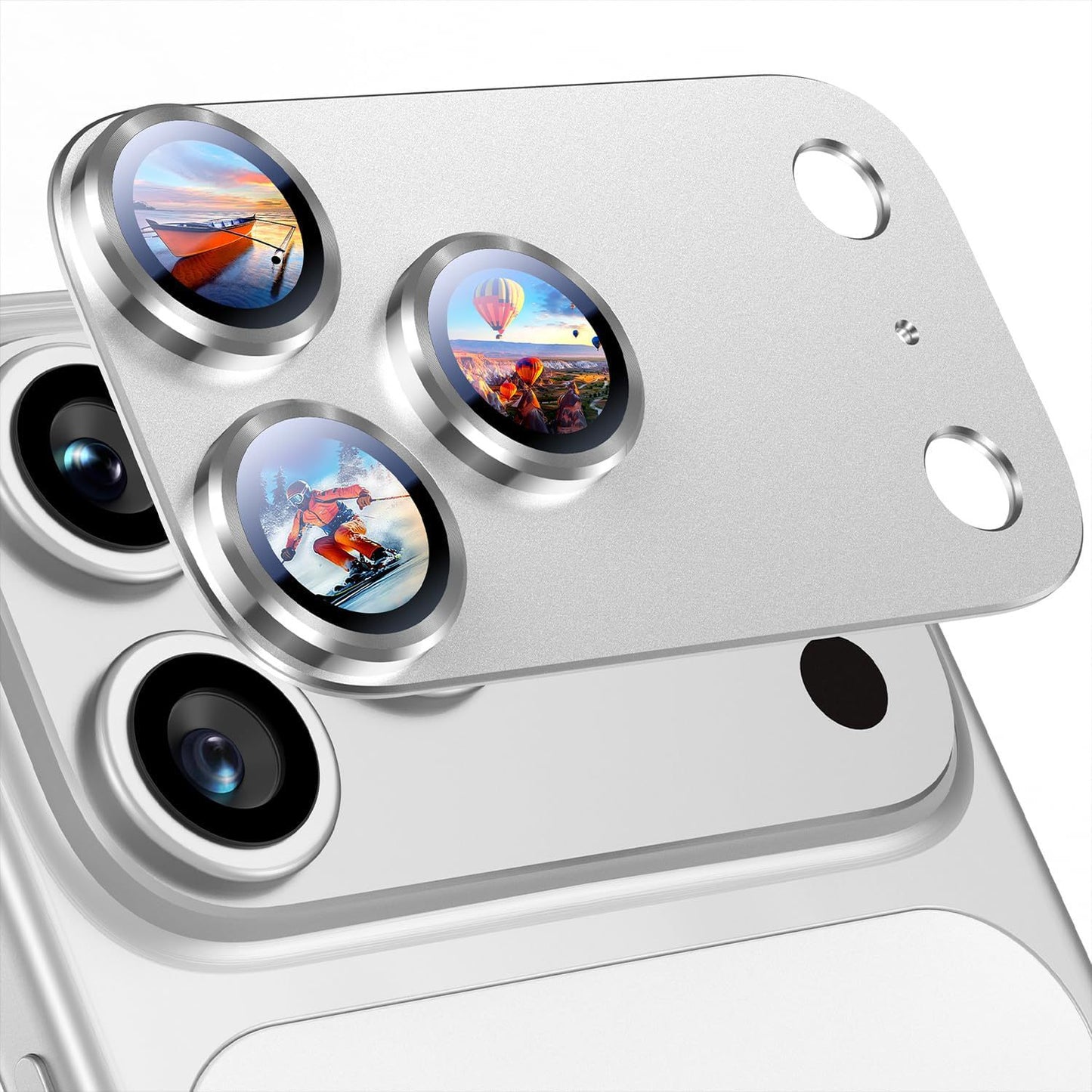 Camera lens protective film