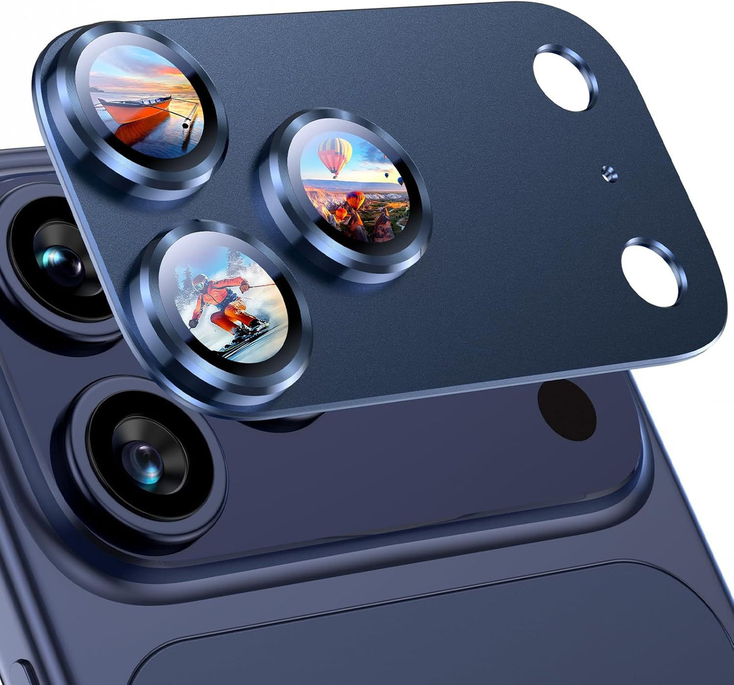 Camera lens protective film