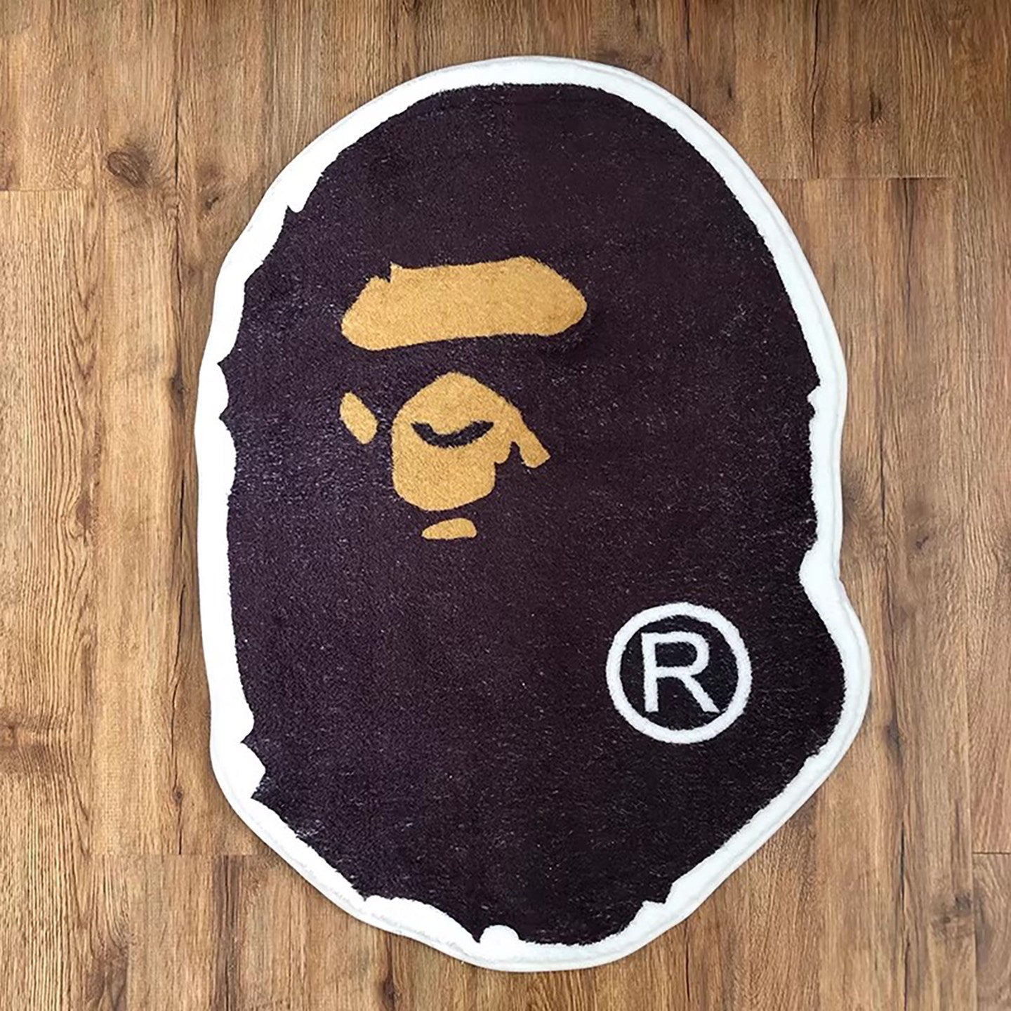 Camouflage Ape Velvet Carpet