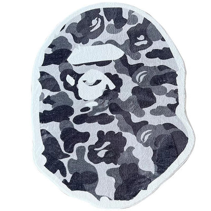 Camouflage Ape Velvet Carpet