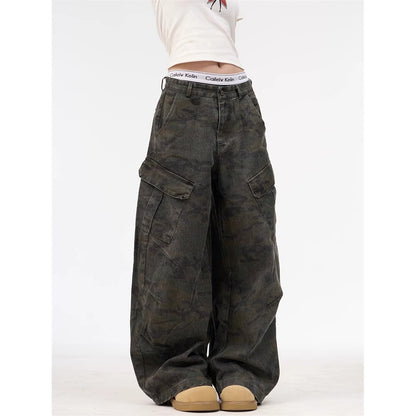 Camouflage Casual Cotton Pants