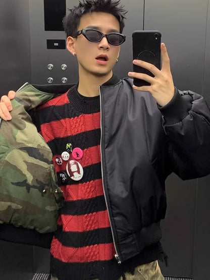 Camouflage cotton jacket