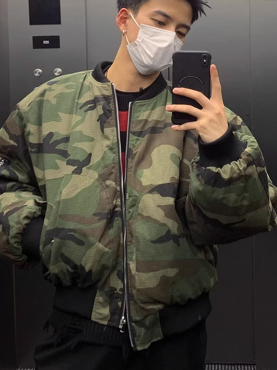 Camouflage cotton jacket