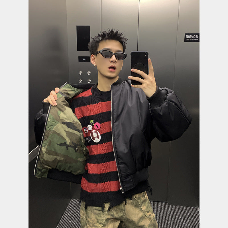 Camouflage cotton jacket
