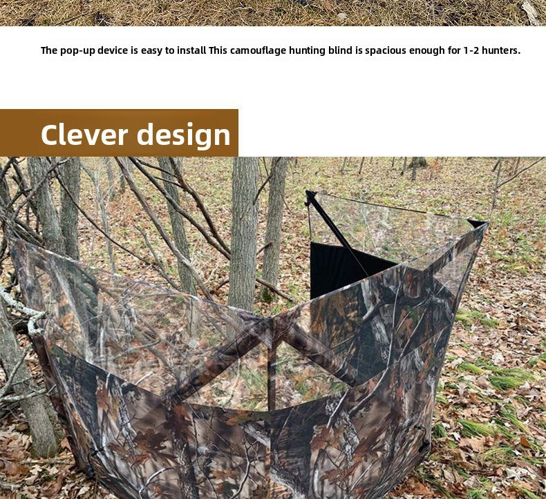 Camouflage Hunting Blind Tent