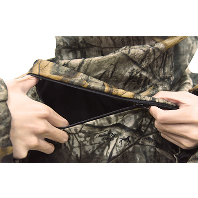Camouflage Outdoor Suit with Mosquito Protection