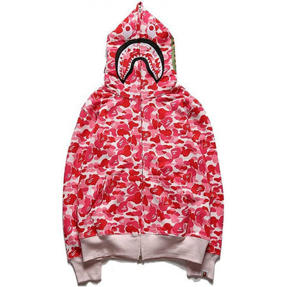 Camouflage Shark Print Sweatshirt