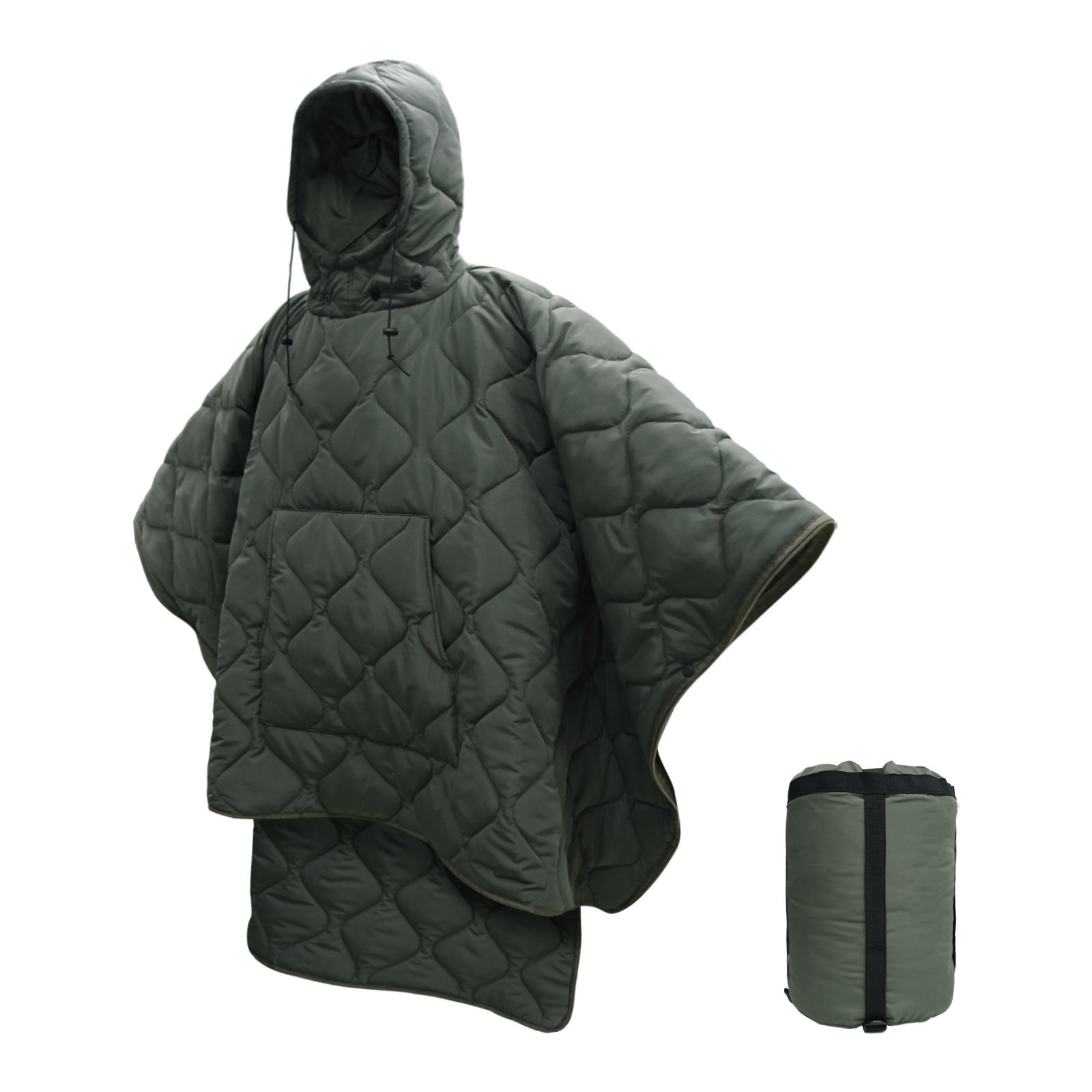 Camouflage sleeping bag