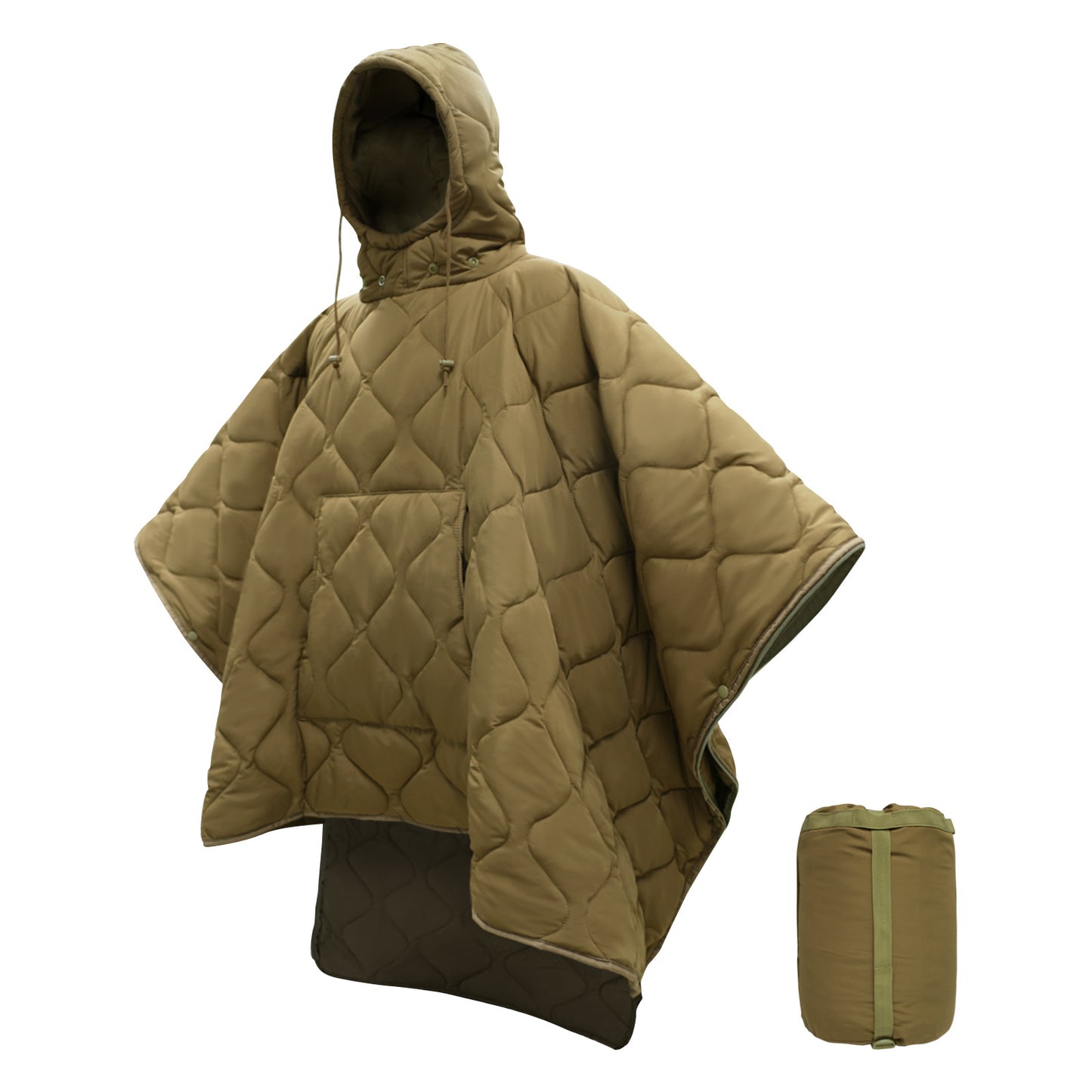 Camouflage sleeping bag