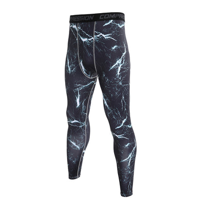 Camouflage Sports Compression Pants