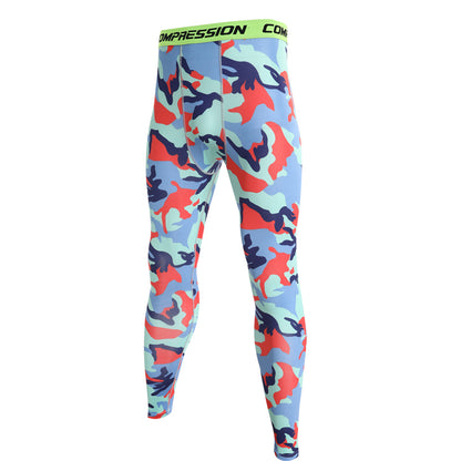 Camouflage Sports Compression Pants
