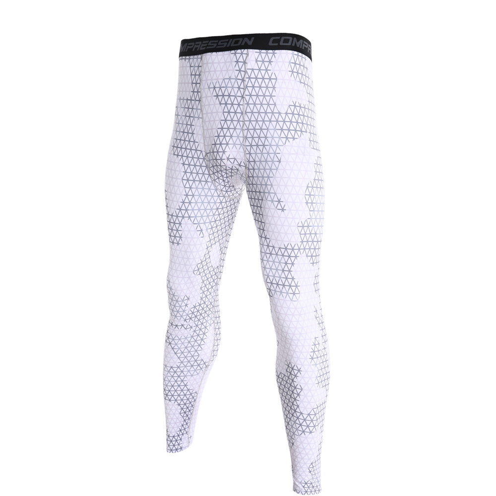 Camouflage Sports Compression Pants