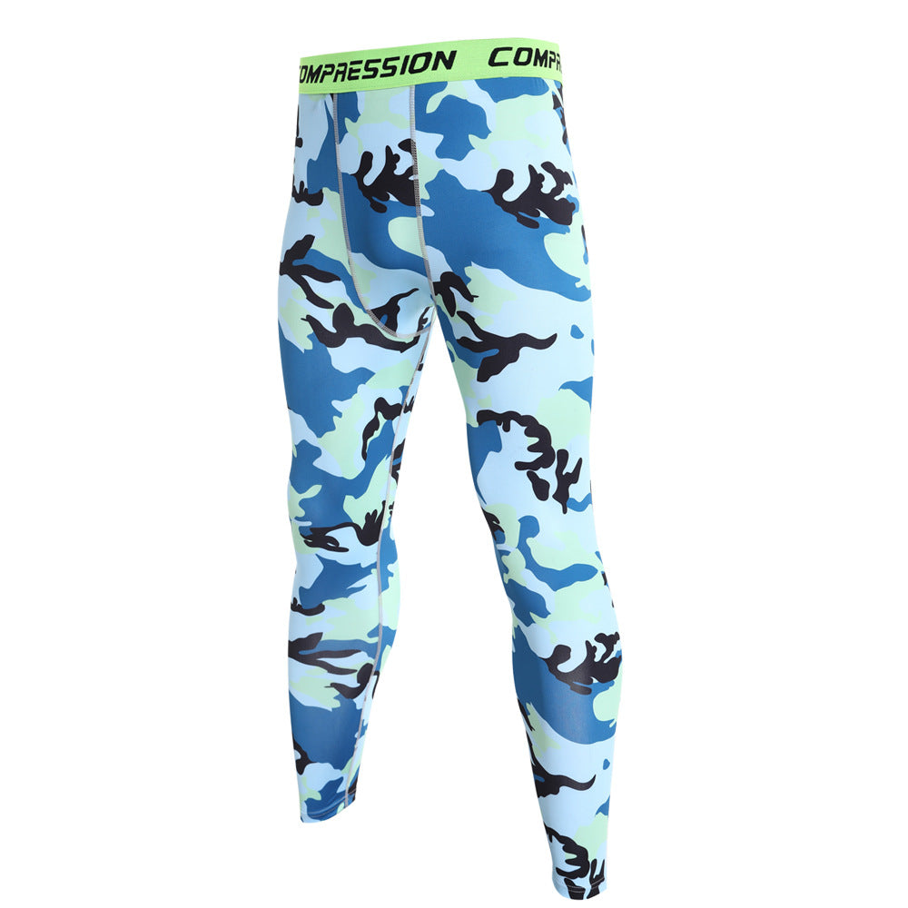 Camouflage Sports Compression Pants