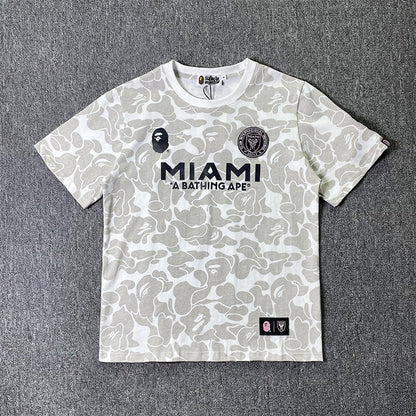 Camouflage sports short sleeve shirt