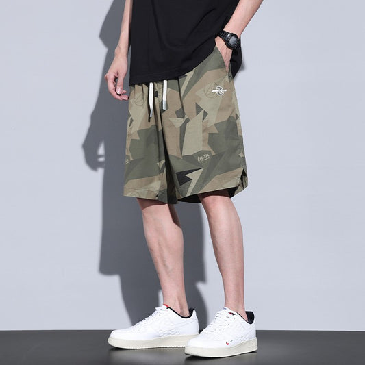 Camouflage work pants