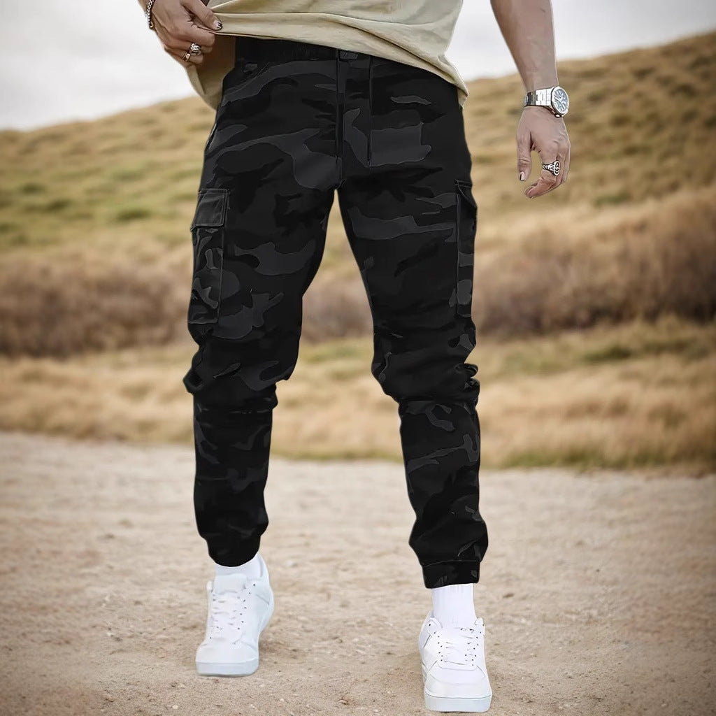 Camouflage work pants