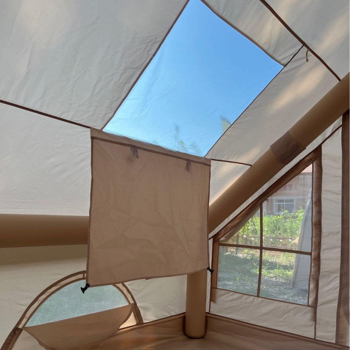 Camping inflatable tent