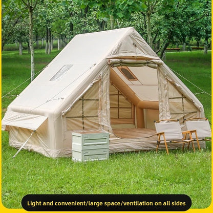 Camping inflatable tent