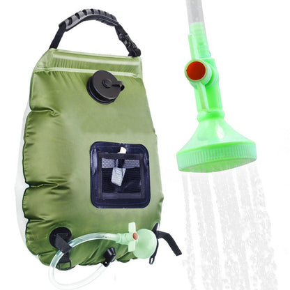 Camping shower bag