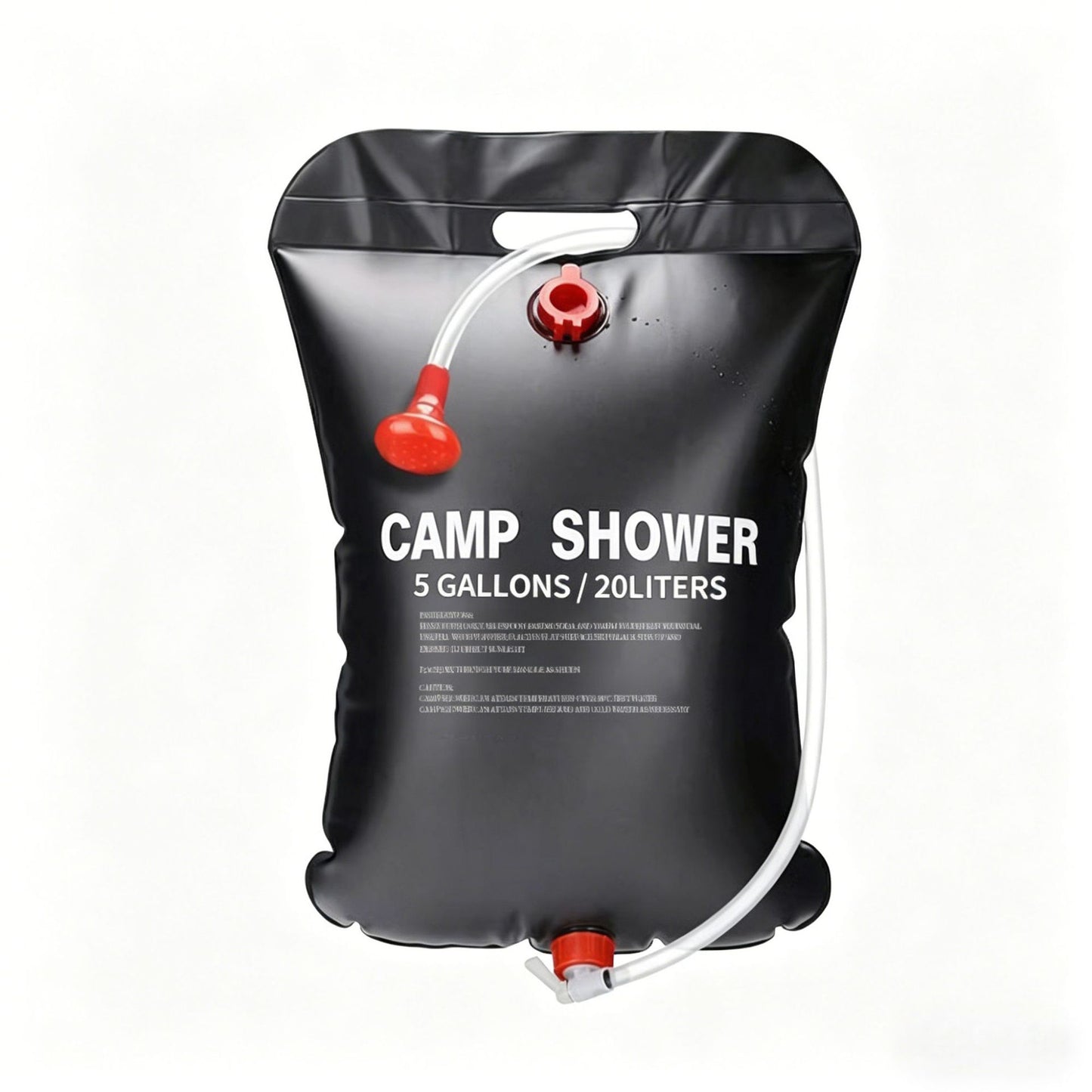 Camping shower bag
