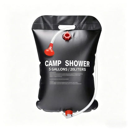 Camping shower bag