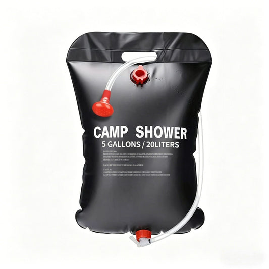 Camping shower bag