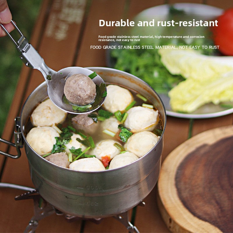 Camping tableware set