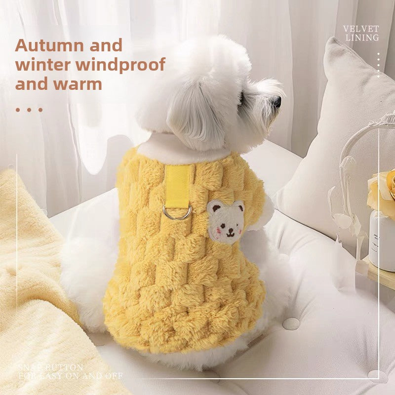 Can be used to warm up pet clothes
