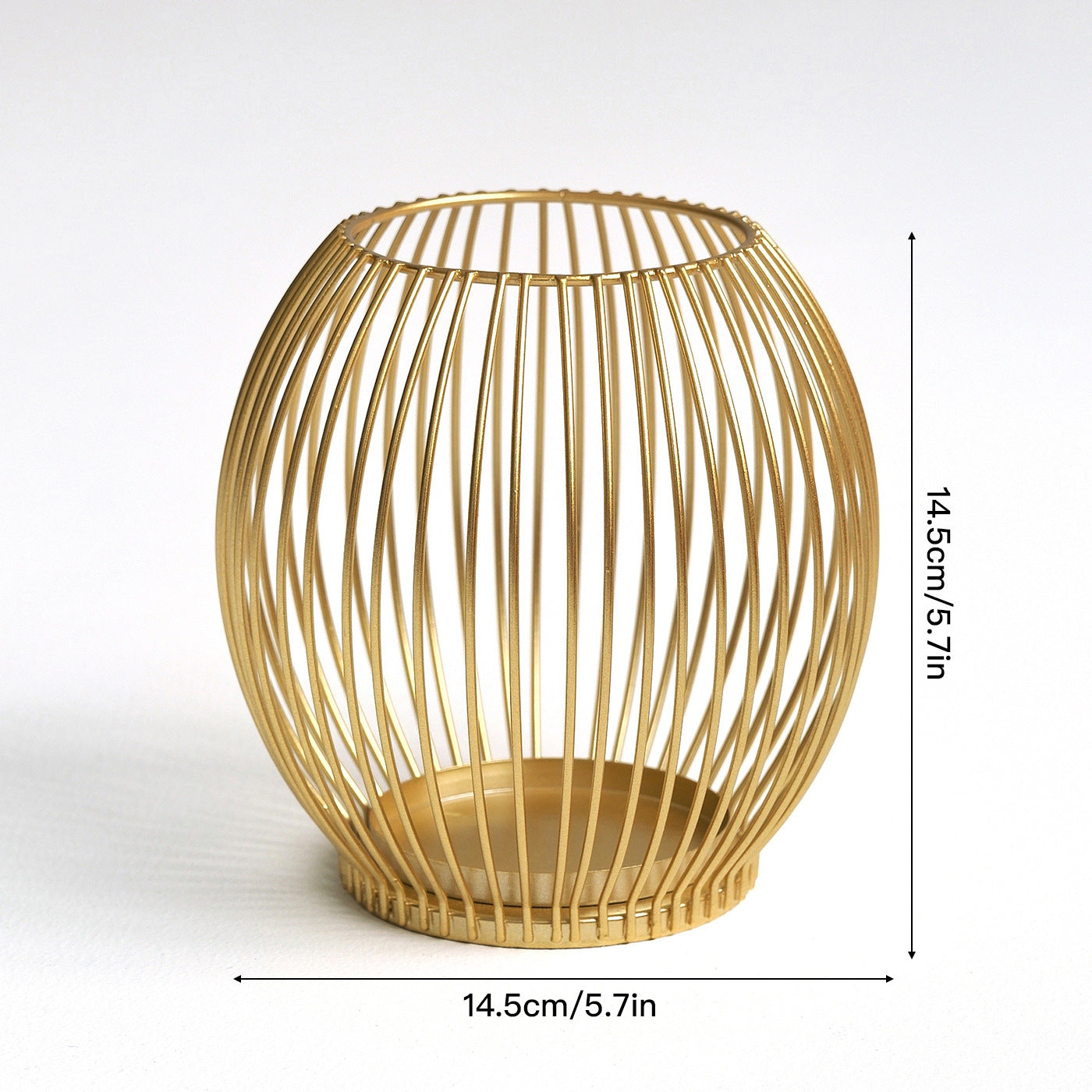 Candle Holder Base Iron Nordic Decor